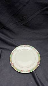 lot 689 image: Homer Laughlin Pink Rose Floral Tea Plate