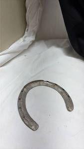 lot 730 image: Used Horseshoe.