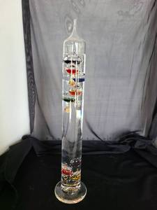 lot 1079 image: Galileo thermometer 17in tall