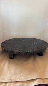 lot 1128 image: Granite raised counter shelf 4x18x12