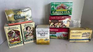 lot 1219 image: Assorted Herbal Tea Collection - Celestial Seasonings, Good Earth, and Traditional Medicinals