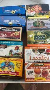 lot 1221 image: Assorted Herbal Tea Collection Mixed Brands