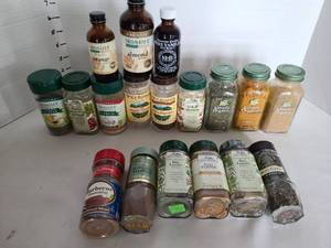 lot 1267 image: Jarred spices