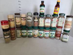 lot 1270 image: Jarred spices
