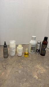 lot 1409 image: Professional Hair Care Product Bundle - Olaplex, Redken & Surface and sesame rice facial cleansing oil