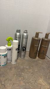 lot 1424 image: Professional Hair Care Product Bundle - K18, Redken, Lanza