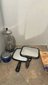 lot 1431 image: Salon Beauty Care Bundle with Barbicide Jar and Hand Mirrors and more