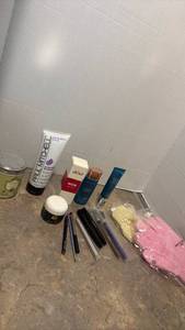 lot 1433 image: Mixed Beauty and Skincare Products Lot including Paul Mitchell sculpting gel, colorescience whipped foundation and more