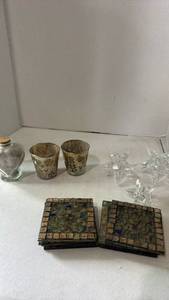 lot 1505 image: Candle holders and more