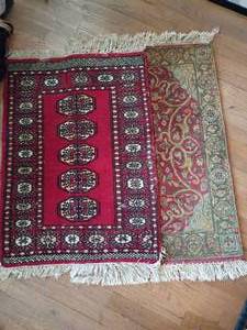 lot 1602 image: 2 Area Rugs Approximately 42 x 24