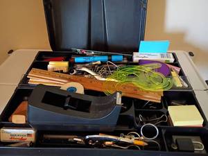lot 1603 image: Miscellaneous Office Items.  Post It Notes, Paper Clips, Stapler, Staples and More