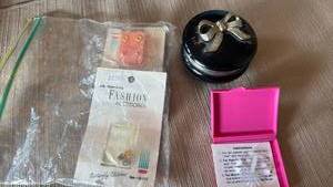 lot 1901 image: Earring Protectors, trinket dish and more