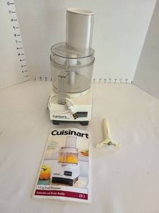 lot 1277 image: Cuisinart 3 cup food processor.