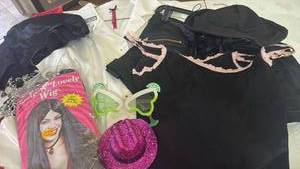 lot 1517 image: Womens costumes, wigs and more