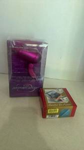 lot 1521 image: RUSK Hyper Baby Travel Hair Dryer and Sweater De-Fuzzer Bundle