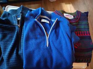 lot 1625 image: Mens Sweaters.  Tommy Bahama and More.  Sized large
