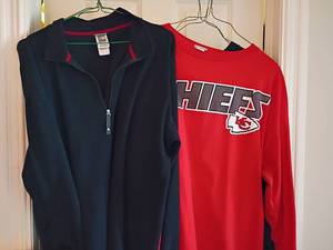lot 1632 image: Mens Long Sleeve Shirts.  Size XXL