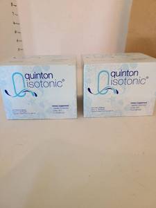 lot 1702 image: Quinton Isotonic Seawater Electrolyte Dietary Supplement - 2 Boxes