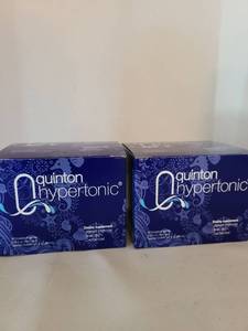 lot 1705 image: Quinton Hypertonic Seawater Electrolyte Supplement - 2 Boxes