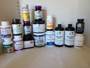 lot 1716 image: Mixed Health and Wellness Supplement Collection