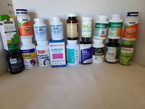 lot 1717 image: Mixed Health and Wellness Supplement Collection