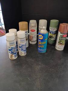 lot 3445 image: Spray Paint, Garage Door Lube and More