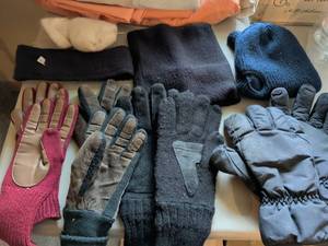 lot 109 image: Mixed Lot of Winter Gloves and Accessories