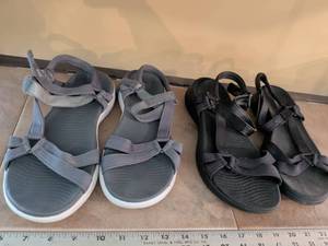 lot 123 image: Skechers Womens Sport Sandals Set