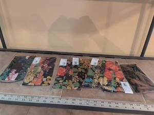 lot 161 image: Johnny Was Floral Print Cotton Face Masks Collection