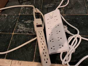lot 164 image: Power Strip and Surge Protector Bundle with USB Ports