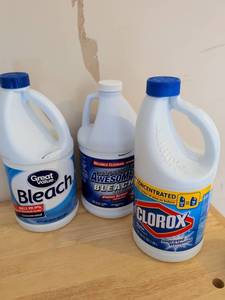 lot 246 image: Household Bleach Products Multi-Brand Bundle
