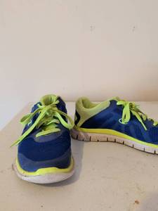 lot 252 image: Champion Mens Blue and Green Athletic Running Shoes