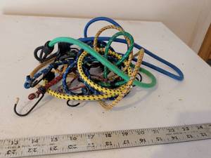 lot 255 image: Assorted Bungee Cords with Hooks