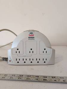 lot 339 image: APC SurgeArrest Personal 8-Outlet Surge Protector with Phone Protection