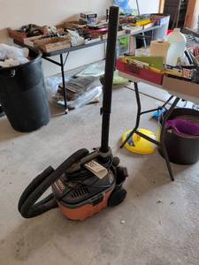 lot 347 image: RIDGID 4 Gallon 5.0 Peak HP Portable Shop Vacuum