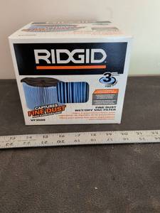 lot 374 image: RIDGID VF3500 Fine Dust WetDry Vacuum Filter