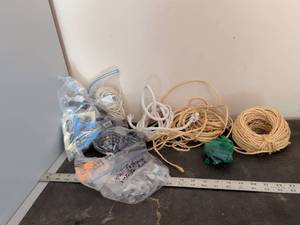 lot 394 image: Rope Assortment and Hardware