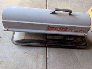 lot 432 image: Sears 35000 BTU Kerosene Space Heater
