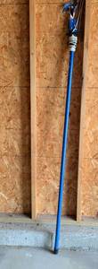 lot 440 image: HomePro Blue Tree Pole Saw with Extension Handle. No Blade