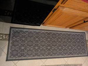 lot 493 image: Elements 20 X 60 Dark Gay Rug