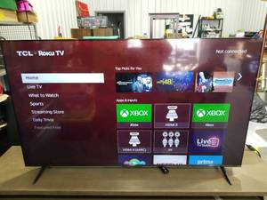 TCL Roku TV 65 Inch Smart Television with Remote