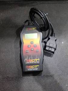 lot 3377 image: SCT Power Tuner with Cable and OBD Connector