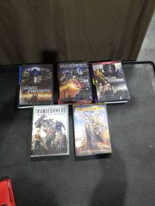 lot 3391 image: Transformers Movie Collection DVD Bundle - 5 Films New