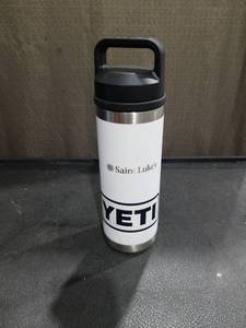 lot 3395 image: YETI Rambler Water Bottle with Handle
