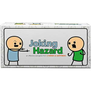 lot 3400 image: Joking Hazard - An Offensive Card Game From Cyanide & Happiness  Funny Comic Building  Adult Party Game  NSFW Ages 18  3-10 Players
