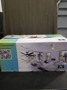 lot 3425 image: 52 Inch LED Ceiling Fan with AC Motor