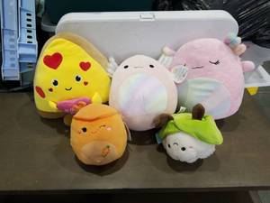 lot 3442 image: Squishmallows Character Plush Toy Collection