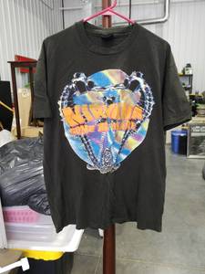 lot 3453 image: Nirvana Come As You Are Concert T-Shirt Size XL