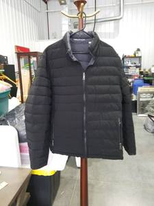 lot 3461 image: Nautica Mens Quilted Puffer Jacket Size XL