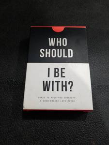 lot 3472 image: Who Should I Be With Card Game by The School of Life